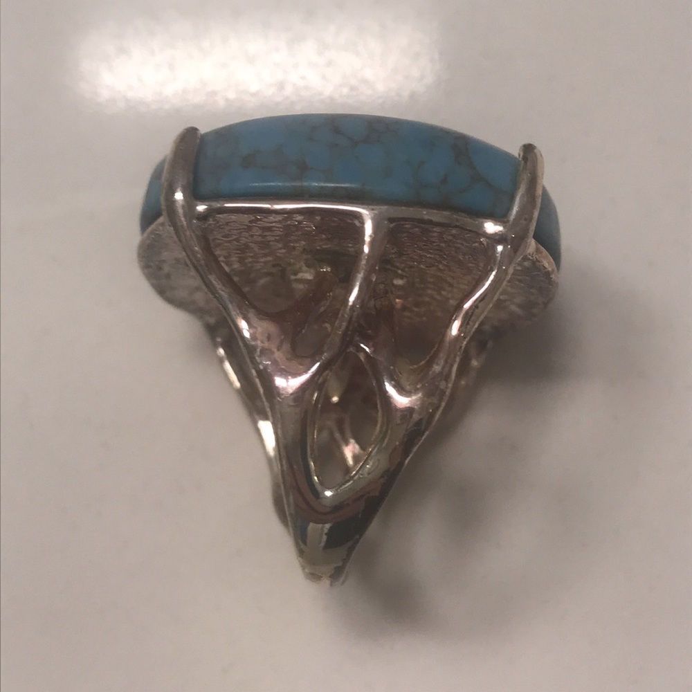 Branch Turquoise Ring - Picture 5 of 6